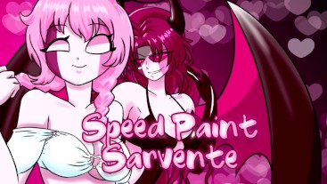Speed Paint - Sarvente en traje de baño
