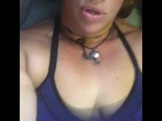 Happy birthday wishes to a special_someone. My bra, and pussy are both wet!Erect nipple play