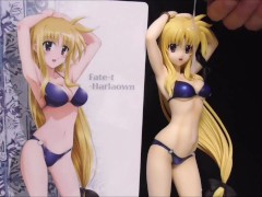 CUM ON Fate フェイト　ハラオウン　Fate-t-Harlaown (SOF)　FIGURE BUKKAKE