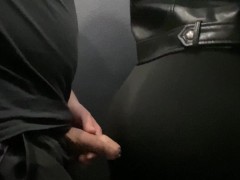 Video She Did Not Notice How I Got A Dick In The Elevator And Started To Seduce Her But It All Ended Up Wi