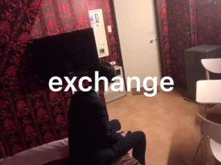 exchange, funny, role play, asian