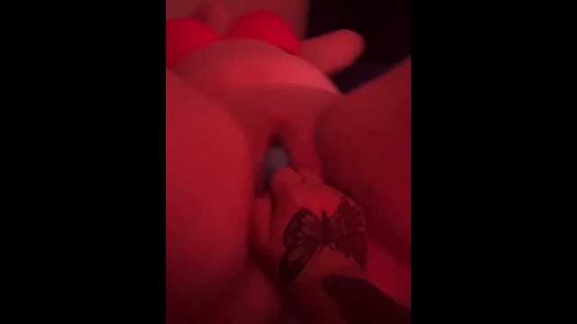 Girl makes her friend orgasm a few times with vibrator