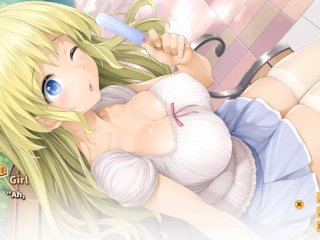 anime, romance, blonde, gameplay