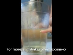 1.8 liters of pee / 0.475 gallons I BROKE MY OWN RECORD! PISSING