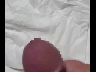 jerk off and cumshot close up