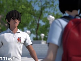 ADULT TIME Hentai Sex Headmaster Makes Tardy Classmates FuckIn Front_Of Everyone