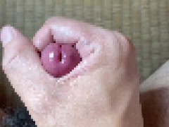 「アッ、イっちゃう///」ローション手コキで喘ぎながら射精する早漏ド変態～オナニー中毒～