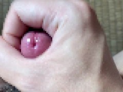 「アッ、イっちゃう///」ローション手コキで喘ぎながら射精する早漏ド変態～オナニー中毒～ - Screenshot 5 of 16 - Japanese