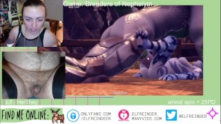 Monster Futa Fucking Video Game - Horny FTM frotte la chatte à la baise 3D