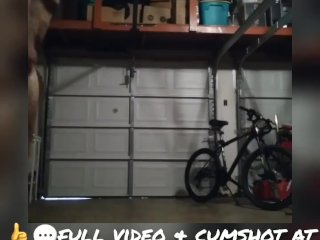 Jacked Bodybuilder Skateboarding Nude and Stroking Thick Cock from Fruitbowl angle showing butthole