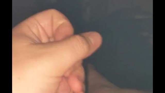 Jerking off in the dark