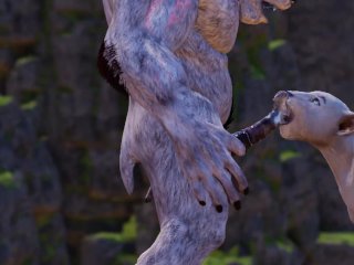 Furry Monster avler saftig fitte  Big Cock Monster  3D Porn