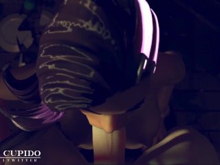 Animation. Sombra BlowJob [Grand_Cupido]( Overwatch )