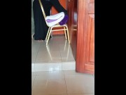 Preview 1 of Hijab maid fucked while home alone