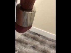 Want to see more footage of my sexy low hangers scrotum saggy balls Snapchat @PHANTASTHESIA