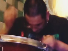 Banging it with BBQ skewers