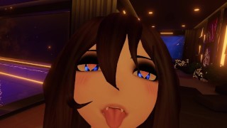 Mute Nympho Sucks Your Dick And Rides You Wildly Until She Cums In Vrchat