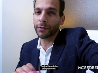 BUSINESS TRIP SEX: WONDERFUL BRUNETTE DUTCH WOMAN fucks with me: ESLUNA LOVE - MISSDEEP