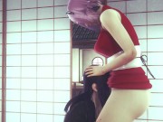 Preview 1 of [NARUTO] Sakura growed massive futa cock and banged Hinata (3D PORN 60 FPS)