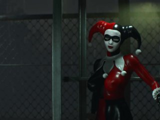harley quinn, big ass, claire redfield, blonde