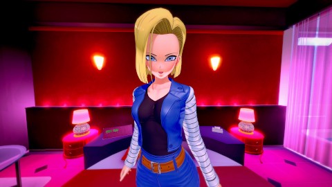 [POV] SEX IN THE LOVE HOTEL WITH ANDROID 18 - DRAGON BALL PORN
