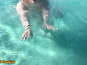 Preview 3 of Public Flashing n Booty Shaking at Private Pool Party