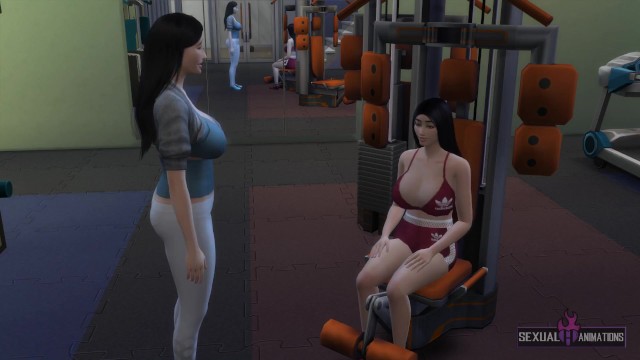 Girl Poses As GYM Trainer To Fuck Her Fitness Friend - Sexual Hot Animations