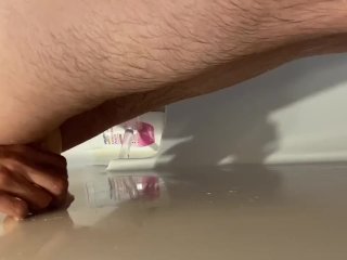 Quick shower and tease