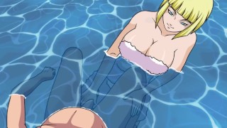 By Loveskysanx Naruto Ninja Naruto Trainer Part 47 Samui Handjob In The Pool