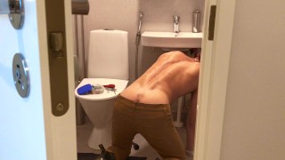 Horny plumber