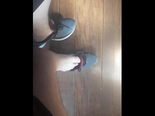 foot humilliation, role play, sneakers, solo male