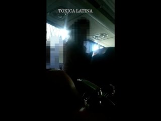 chica desconocida me daunos centones en el_auto bus en publico REAL LA GRABE " parte 1 "