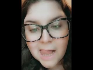 Sexy BBW smoking blunt 