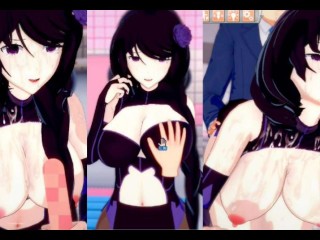 [gioco Hentai Koikatsu! ] Fare Sesso Con re zero Grandi Tette Elsa Granhiert. 3DCG Video Anime Erotico.