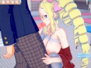 Preview 4 of [Hentai Game Koikatsu! ]Have sex with Re zero Big tits Beatrice. 3DCG Erotic Anime Video.