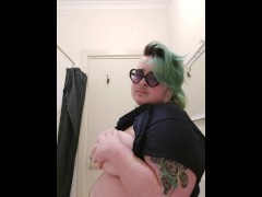 Hairy bbw big tit tease