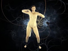 Part 2. Julia V Earth is a sexy dancer to Asian music in the great background, with a butt plug tail