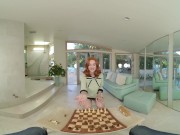 Preview 4 of Beth Harmon Of QUEEN'S GAMBIT Playing Fuck Chess With You VR Porn