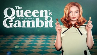 Beth Harmon von QUEEN'S GAMBIT spielt Schach mit dir VR-Porno