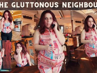 weight humiliation, food stuffing, getting fat, delilahdee