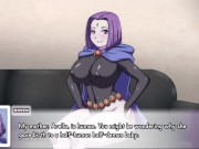 Preview 5 of WaifuHub - Raven +18 Teen Titans Raven's Porn Casting