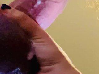 Sloppy_Teasing Deepthroat Handjob, DrippingThroatpie