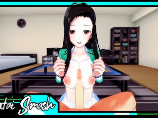 Pounding Saegusa Mayumi on the Sofa and Cumming inside her - the Irregular at Magic HS Hentai.