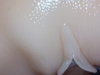 Amazing Japanese_Pale Shaved Pussy Extreme Close UpFuck