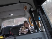 Preview 2 of Fake Taxi Cheating Babe Rebecca Volpetti Fucked on Backseat