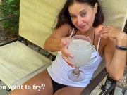Preview 2 of Juicy and best blowjob from stepmom, after massage her holes with my tongue