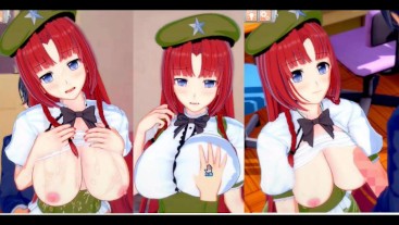 【エロゲーコイカツ！】東方 紅美鈴3DCGアニメ動画(東方Project)[Hentai Game Koikatsu! Touhou Hon Meirin(Anime 3DCG Video)]