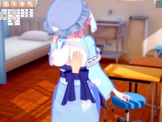 【エロゲーコイカツ！】東方 西行寺幽々子3DCGアニメ動画(東方Project)[Hentai Game Koikatsu! Touhou Yuyuko Saigyouji(Anime 3DCG