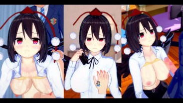 【エロゲーコイカツ！】東方 射命丸文3DCGアニメ動画(東方Project)[Hentai Game Koikatsu! Touhou Aya Shameimaru(Anime 3DCG Video)