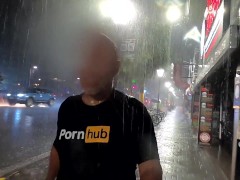 Representing in a Tropical Thunder Storm, Shooting in Paradise!